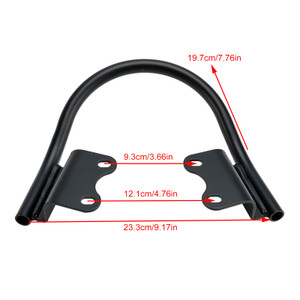 2023-2024 Speed Twin 900 Passenger Armrest Hand Holder Black Generic