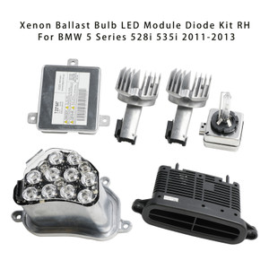2012-2013 BMW 528i xDrive ActiveHybrid 5 Xenon Ballast Bulb LED Module Diode Kit 63117271902 Generic