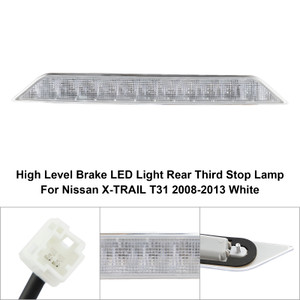 2008-2013 Nissan X-TRAIL T31 High Level Brake LED Light Rear Third Stop Lamp 26590JG00F White Generic