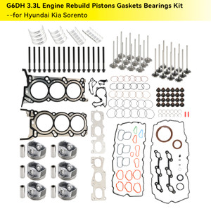 2011-2019 KIA Sorento Sedona 3.3L Engine Rebuild Pistons Gaskets Bearings Kit 209103CP00 230413CFA0 Generic