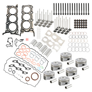 2014-2019 KIA Cadenza 3.3L Engine Rebuild Pistons Gaskets Bearings Kit 209103CP00 230413CFA0 Generic