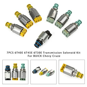 7PCS 6T40E 6T45E 6T30E Transmission Solenoid Kit For BUICK Chevy Cruze