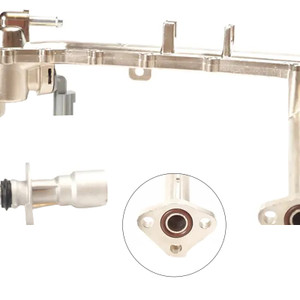 Jaguar XE XF XJ F-Type Upgraded Metal Coolant Water Pipe System Kit 3.0 LR109401 LR041788 Generic