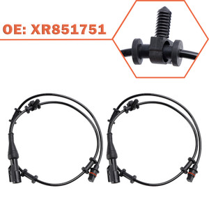 2009-2015 JAGUAR XF X250 3.0D 2pcs Front ABS Wheel Speed Sensors XR851751 ABS1633 VE702108 Generic