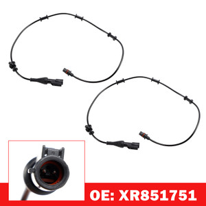 2009-2015 JAGUAR XF X250 3.0D 2pcs Front ABS Wheel Speed Sensors XR851751 ABS1633 VE702108 Generic