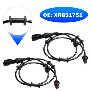2009-2015 JAGUAR XF X250 3.0D 2pcs Front ABS Wheel Speed Sensors XR851751 ABS1633 VE702108 Generic