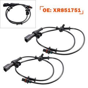 2X Front ABS Wheel Speed Sensors XR851751 for JAGUAR XF X250 3.0D 09-15
