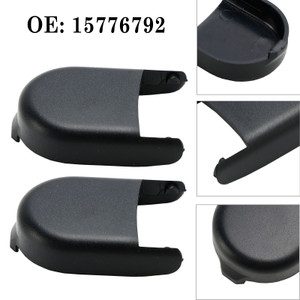 2007-2019 Chevrolet Silverado Suburban Traverse 2pcs Windshield Wiper Arm Nut Cap 15776792 Generic
