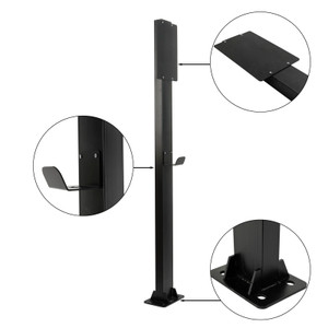Pedestal Mounted EV Charging Station EV Charger Pedestal For Tesla Charging Station Charging Stand