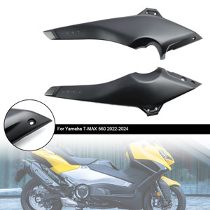 2022-2024 Yamaha T-MAX 560 Side Frame Cover Panels Fairing Cowls Matte Black Generic