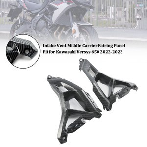 2022-2024 Kawasaki Versys 650 Intake Vent Middle Carrier Fairing Panel Carbon Generic