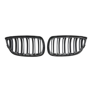 2006-2010 BMW E92 2Door Pre-Facelift include Diesel Series Front Kidney Grille Gloss Black Generic