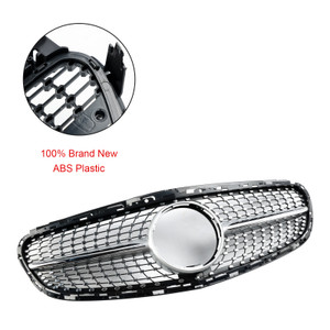 2013-2016 Mercedes Benz E-Class W212 Facelift Diamond Front Bumper Grille Generic