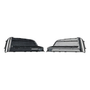 2018-2019 Audi S5 A5 S-Line Cabriolet / Coupe / Sportback 2PCS Front Bumper Fog Light Grille Cover Trim 8W6807682FRU6 Generic