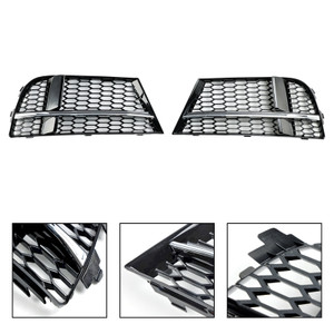 2016-2020 AUDI A3 (8V) S-LINE SEDAN / SPORTBACK / CONVERTIBLE S3 Front Fog Light Cover Bezel Grille Generic