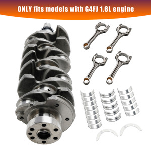 2011-2022 Hyundai Sonata Tucson Veloster Lafesta Mistra G4FJ 1.6L Crankshaft & Connecting Rods & Bearings Generic
