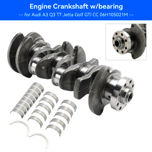2008-2016 VW Jetta Golf GTI CC Engine Crankshaft w/bearing 06H105021M Generic