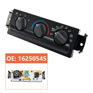 1999-2005 Chevy Oldsmobile Bravada Base S10 Blazer Climate Control Unit A/C Heater Control Switch 16250545 Generic