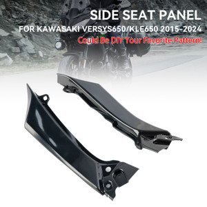 2022-2024 Kawasaki Versys650/KLE650 Unpainted Side Seat Fairing Panel Cowl Generic