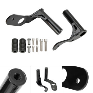 2018+ Glide Road King Softail Rear Engine Guard Crash Bar Frame Protector Bumper Steel Generic
