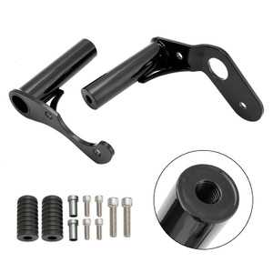 2018+ Glide Road King Softail Rear Engine Guard Crash Bar Frame Protector Bumper Steel Generic