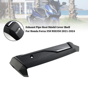 2021-2024 Honda Forza 350 NSS350 Exhaust Pipe Heat Shield Cover Shell Carbon Generic