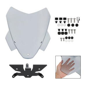 2021-2022 BMW S1000R 1 piece Windshield Windscreen Gray Generic