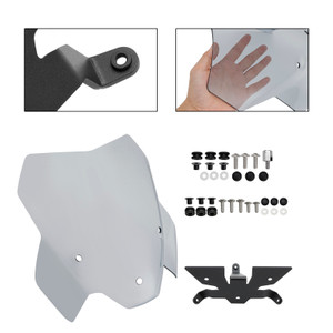 2021-2022 BMW S1000R 1 piece Windshield Windscreen Gray Generic