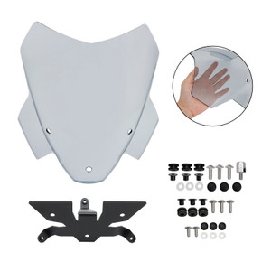 2021-2022 BMW S1000R 1 piece Windshield Windscreen Gray Generic