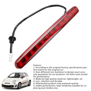 2009-2018 FIAT 500 CONVERTIBLE Rear High Mount Brake Stop Light Lamp 77365246 Generic
