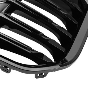2023-2024 BMW X1 U11 U12 Front Bumper Kidney Grille Gloss Black Generic