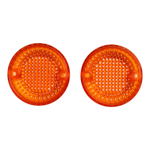 2013-up Yamaha XVS 950 SPEC BOLT Front/Rear Turn Signals Lens Cover Yellow Generic