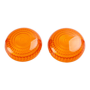 Yamaha V-Star1100 XVS650 Road Star Front/Rear Turn Signals Lens Cover Yellow Generic