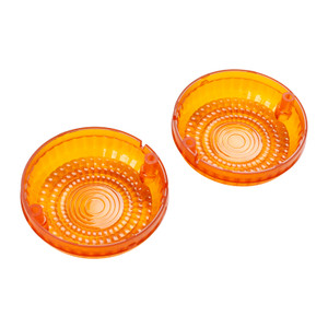 Yamaha V-Star1100 XVS650 Road Star Front/Rear Turn Signals Lens Cover Yellow Generic