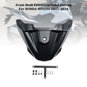 2022-2024 HONDA NT1100 Front Beak Extension Nose Panel Fairing Black Generic