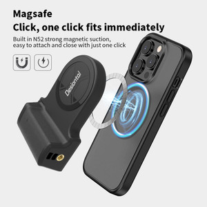PH-30b Magnetic Selfie Clip Mobile Phone Magnetic Suction Shot Handle Bluetooth