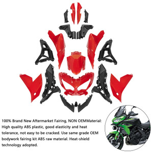 2022-2024 Kawasaki VERSYS 650 KLE Injection ABS Bodywork Fairing Kit Generic