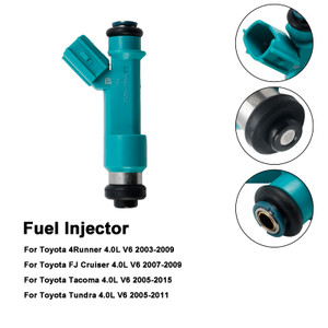 2003-2015 Toyota Tacoma 4Runner FJ Cruiser 1PCS Fuel injector 23250-31060 Green Generic