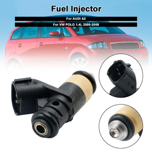 2000-2008 Audi A2 Fit VW Polo 1.4L 1PCS Fuel Injector 036906031M Black Generic