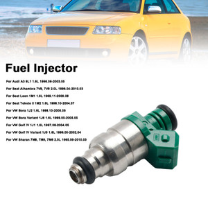 1996-2003 Audi A3 1.6L Seat VW 1PCS Fuel Injector 037906031AA Green Generic