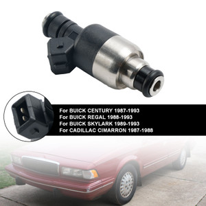 1985-1994 CHEVROLET BERETTA CAMARO CAVALIER CELEBRITY CORSICA LUMINA 1PCS Fuel Injector 5235136 Silver Generic