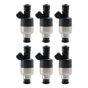 1986-1993 OLDSMOBILE ACHIEVA CUTLASS FIRENZA 6PCS Fuel Injector 5235136 Silver Generic