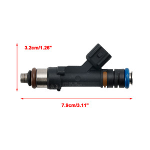 2003-2010 Ford F150 F250 F350 5.4L E150 E250 E-350 1PCS Fuel Injector 0280158138 Black Generic