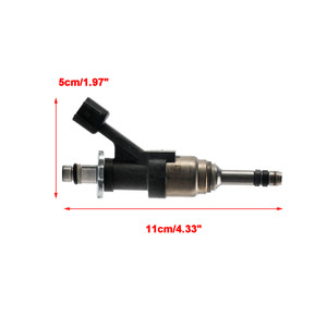 2015-2018 Cadillac Escalade 1PCS Fuel Injector 12668393 Silver Generic