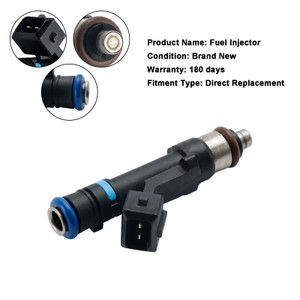 VAUXHALL 1.0L 1.2L 1.4L 1PCS PETROL ENGINE FUEL INJECTOR 24420543 Black Generic