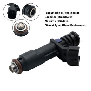 2005-2011 VW FOX HATCHBACK 1PCS Fuel Injector 03D906031G Black Generic