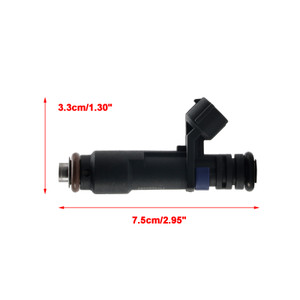 2005-2011 VW FOX HATCHBACK 1PCS Fuel Injector 03D906031G Black Generic