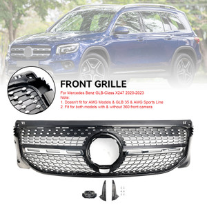 2020-2023 Mercedes Benz GLB X247 Front Bumper Grille Diamond Generic