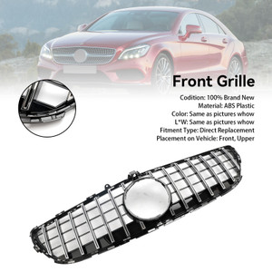 2014-2018 Mercedes Benz CLS-Class W218 C218 X218 CLS300 CLS320 Front Bumper Grille Generic