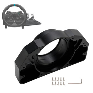 Aluminum Bearing Seat for G25 G29 G923 Movement Logitech Steering Wheel Black